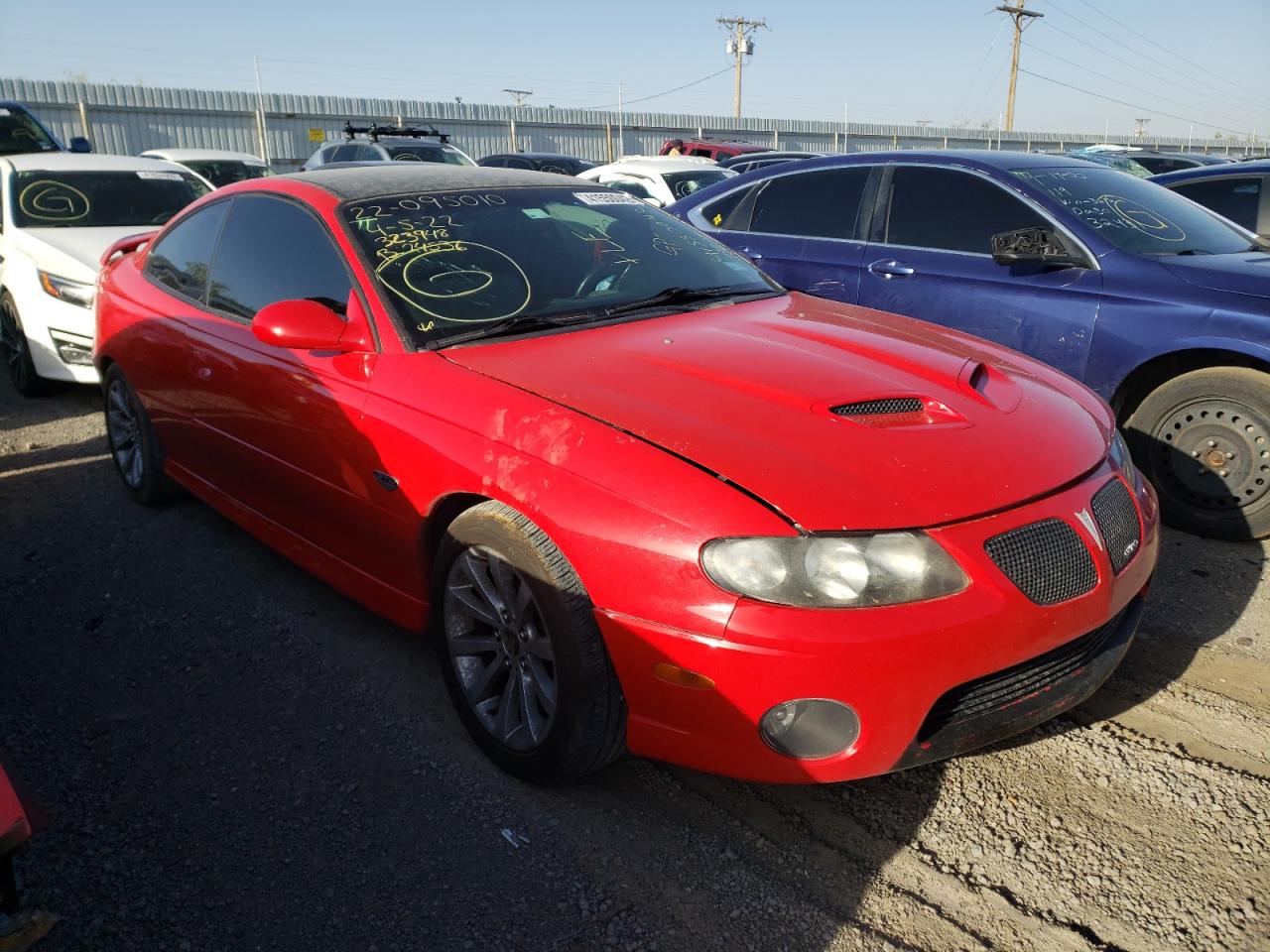 PONTIAC GTO 2006 with VIN 6G2VX12U76L810389 - Photo from auction