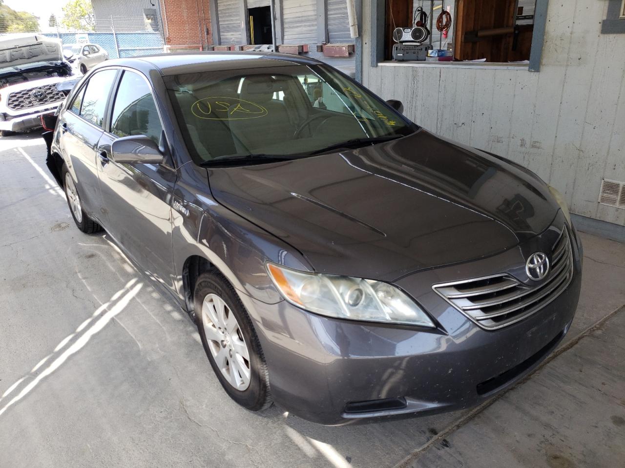 TOYOTA CAMRY HYBR 2008 with VIN 4T1BB46K78U040482 - Photo from auction