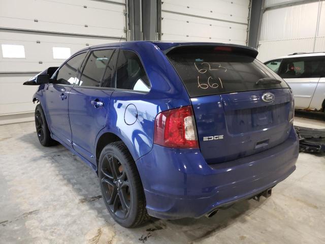Photo 3 from auction – 2013 FORD EDGE SPORT with VIN 2FMDK4AK3DBA64035