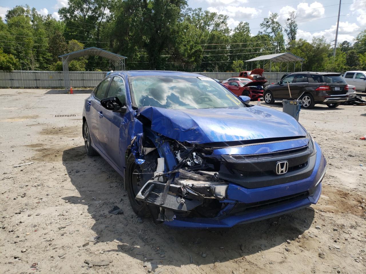 HONDA CIVIC LX 2021 with VIN 2HGFC2F66MH504791 - Photo from auction