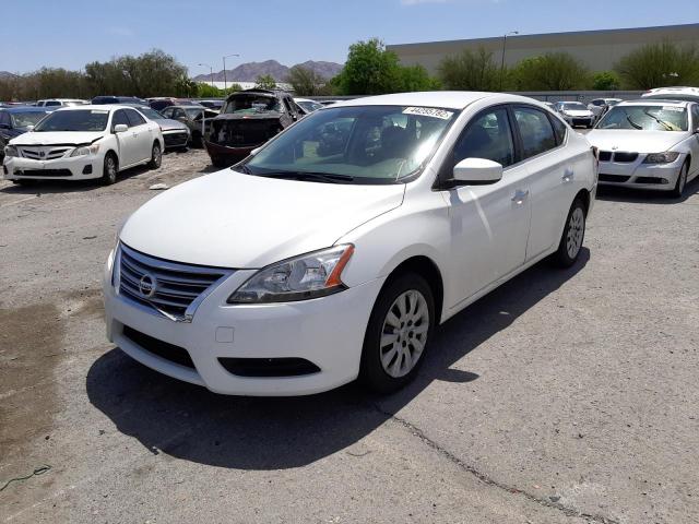 Photo 2 from auction – 2014 NISSAN SENTRA S with VIN 3N1AB7AP6EL666019