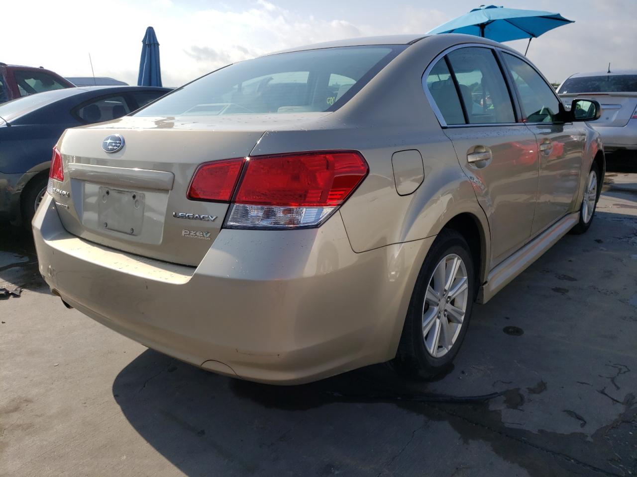 Photo 4 from auction – 2010 SUBARU LEGACY 2.5 with VIN 4S3BMBB67A3227969