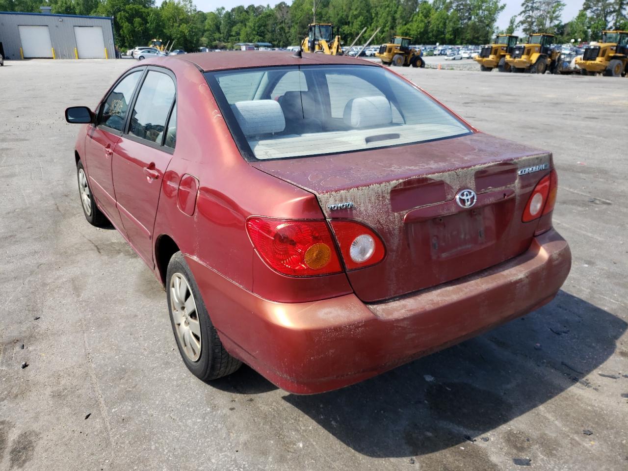 Photo 3 from auction – 2004 TOYOTA COROLLA CE with VIN 1NXBR32E94Z297255