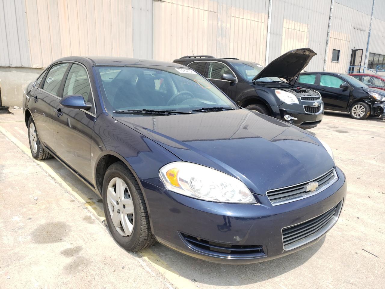 Photo 1 from auction – 2008 CHEVROLET IMPALA LS with VIN 2G1WB58K681293368