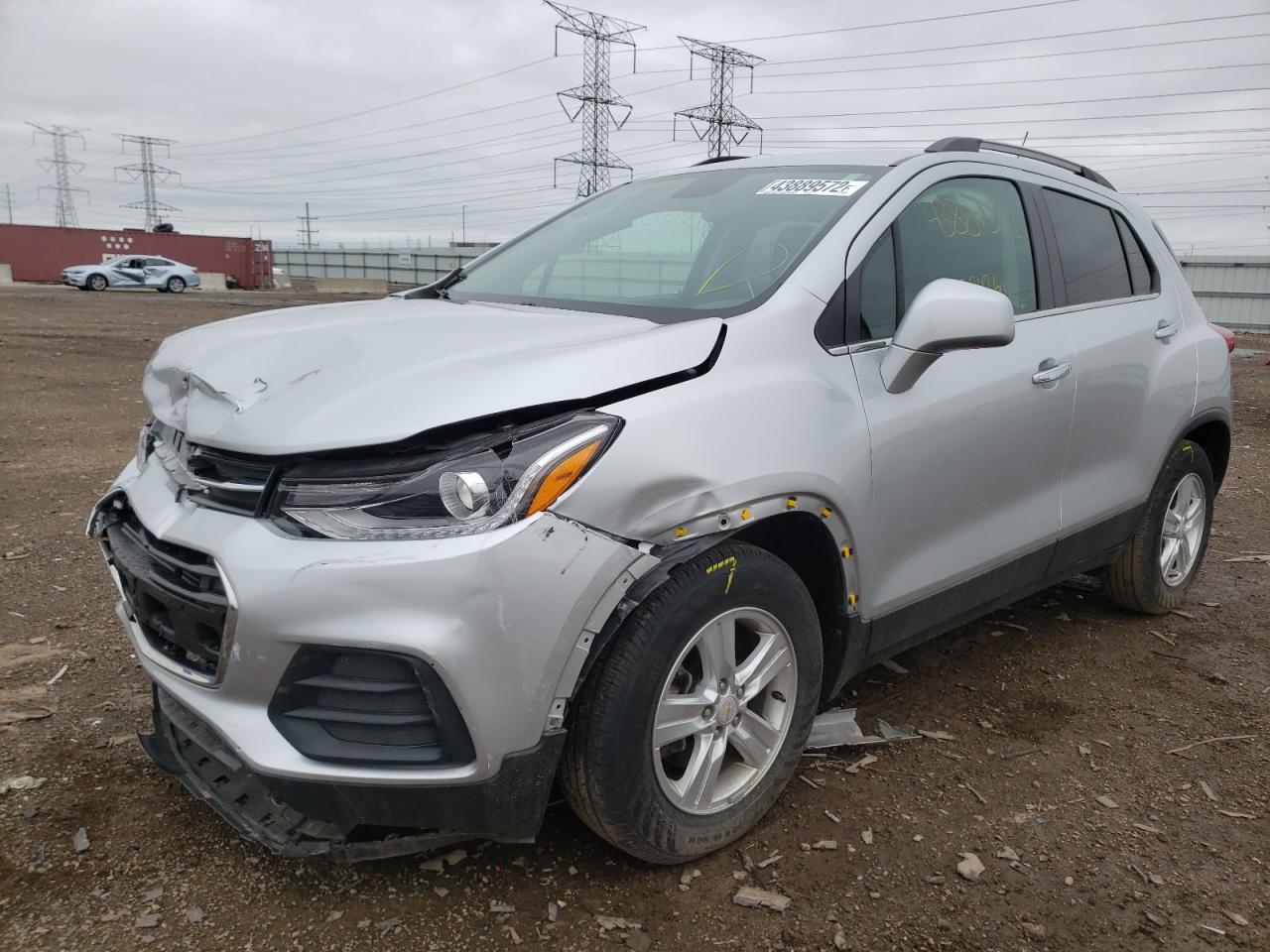 Photo 2 from auction – 2018 CHEVROLET TRAX 1LT with VIN KL7CJLSB7JB690603