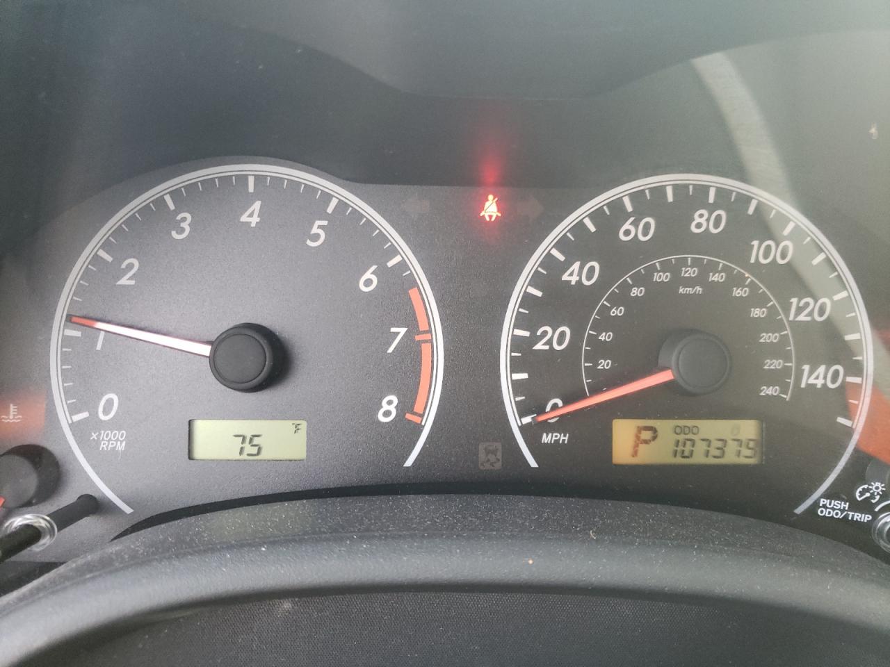 Photo 8 from auction – 2013 TOYOTA COROLLA BA with VIN 2T1BU4EE6DC933700