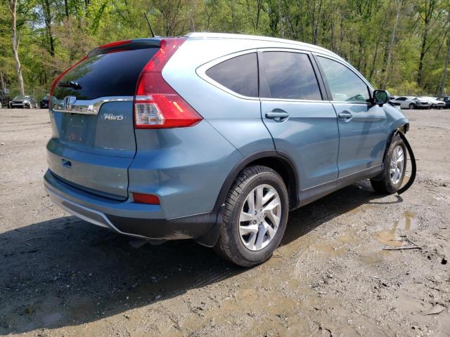 Photo 4 from auction – 2015 HONDA CR-V EXL with VIN 2HKRM4H72FH646074
