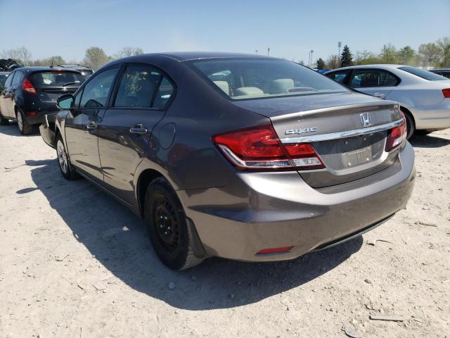 Photo 3 from auction – 2013 HONDA CIVIC LX with VIN 19XFB2F51DE002811