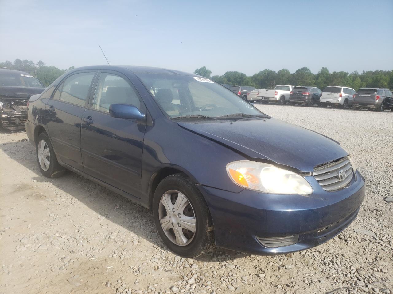 TOYOTA COROLLA CE 2004 with VIN 2T1BR38E54C265234 - Photo from auction