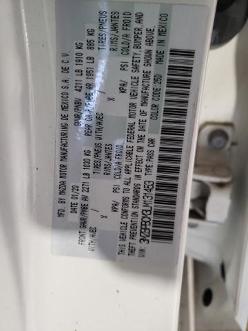 Photo 10 from auction – 2020 MAZDA 3 SELECT with VIN 3MZBPBCM3LM131453