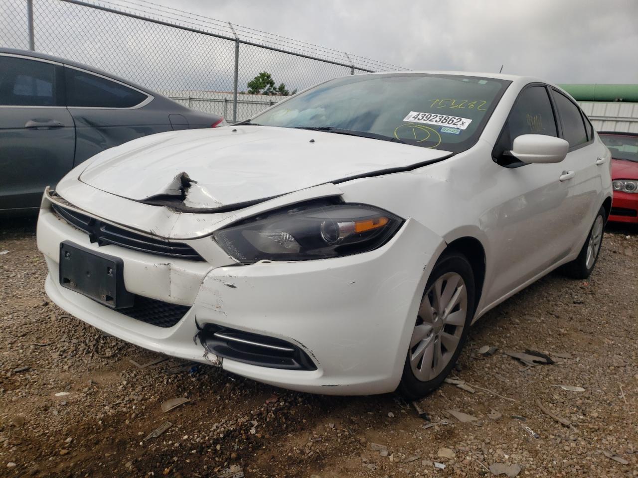 Photo 2 from auction – 2014 DODGE DART SXT with VIN 1C3CDFBB7ED755282