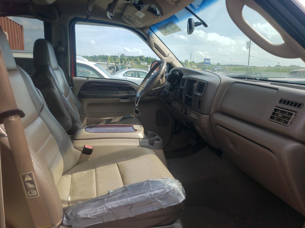 Photo 5 from auction – 2004 FORD EXCURSION with VIN 1FMSU45P74EB42537