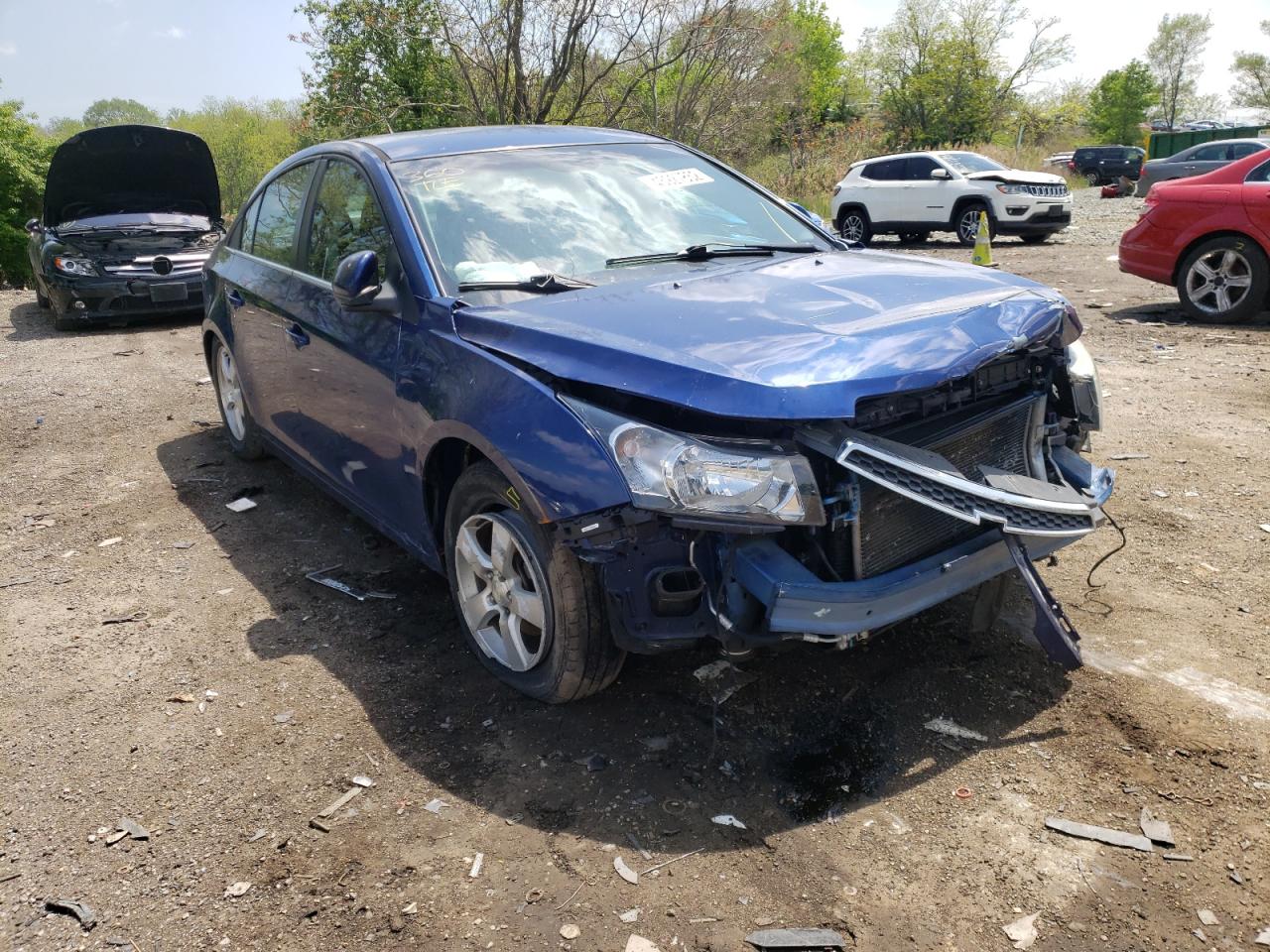 CHEVROLET CRUZE LT 2013 with VIN 1G1PC5SB3D7106191 - Photo from auction