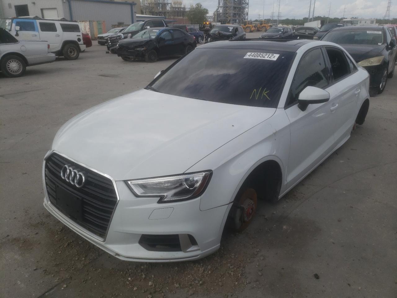 Photo 2 from auction – 2018 AUDI A3 PREMIUM with VIN WAUAUGFF3J1027165