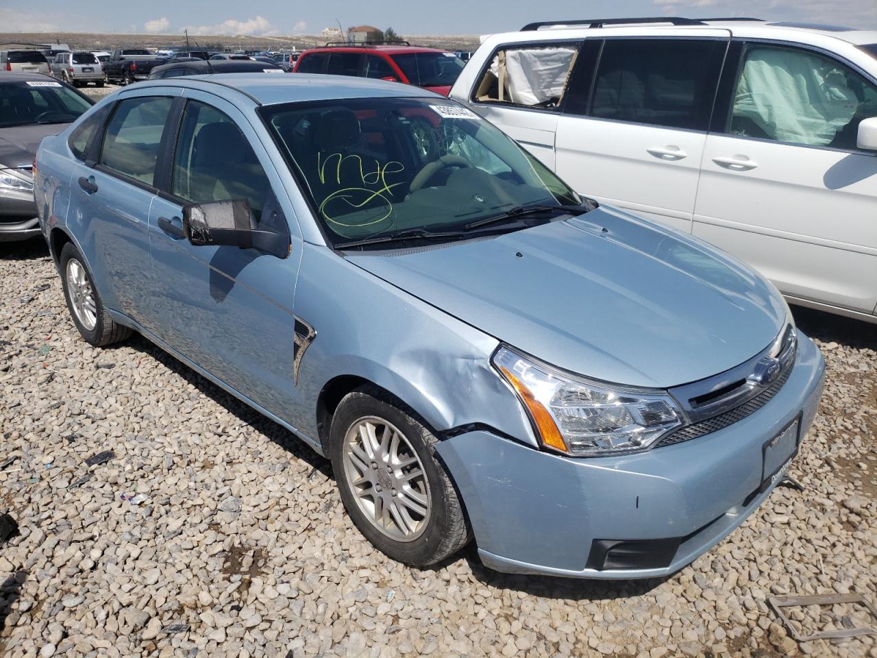 FORD FOCUS SE 2008 with VIN 1FAHP35N38W269970 - Photo from auction