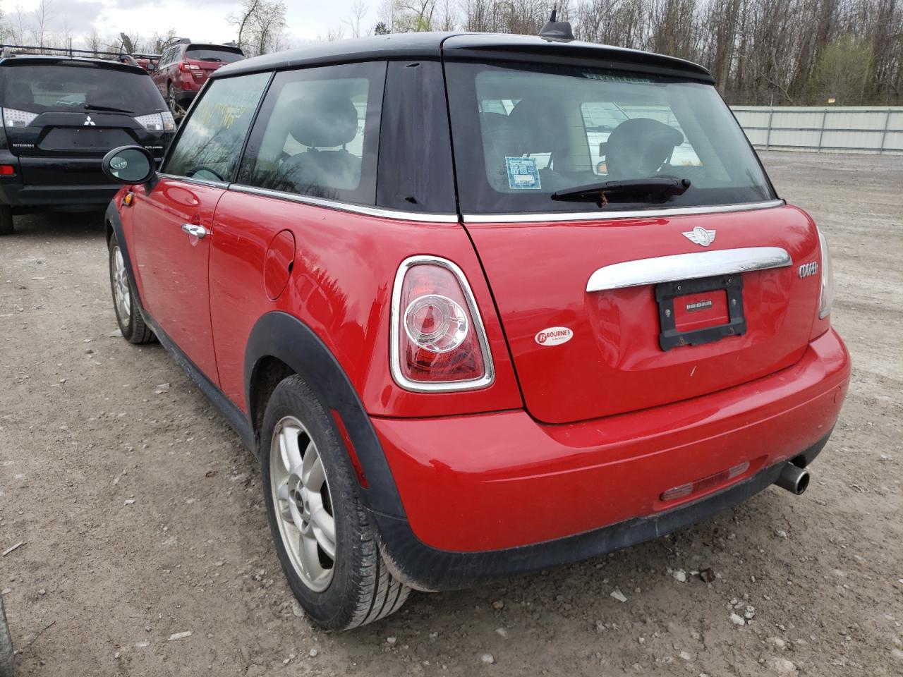 Photo 3 from auction – 2013 MINI COOPER with VIN WMWSU3C56DT373437