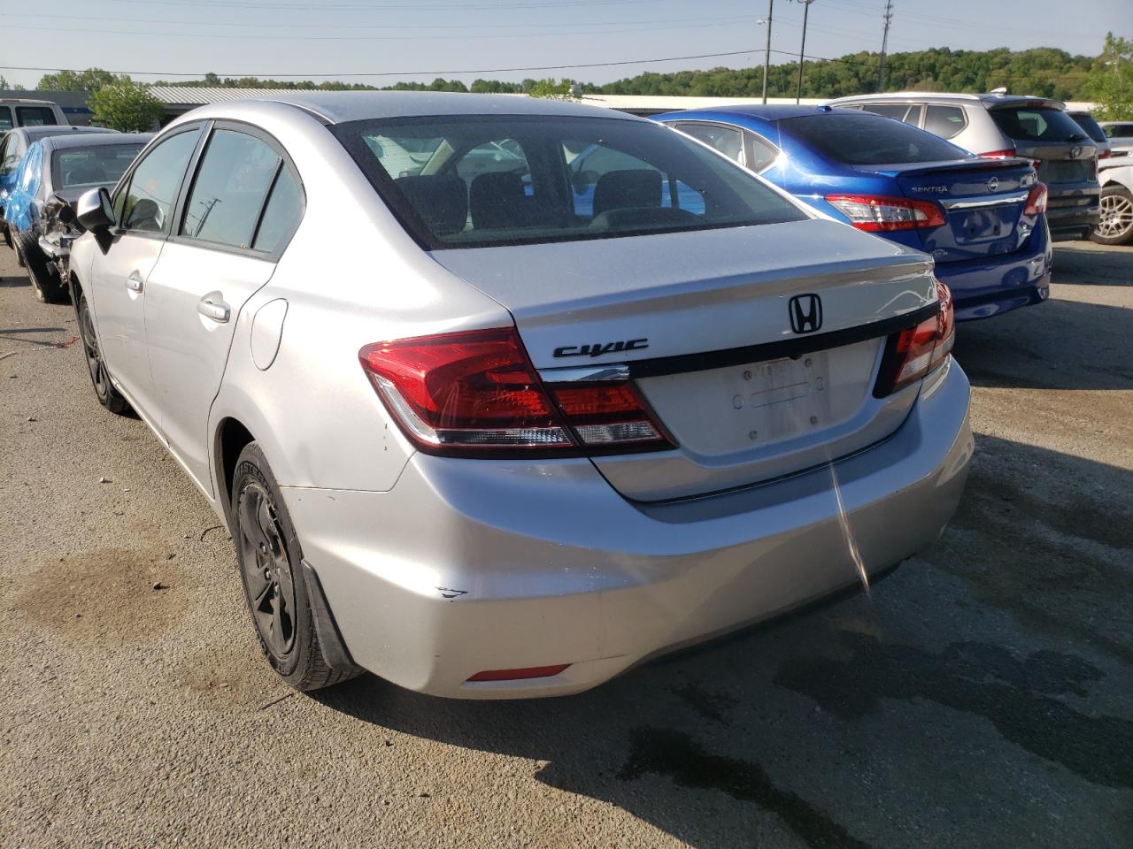 Photo 3 from auction – 2013 HONDA CIVIC LX with VIN 19XFB2F58DE033070