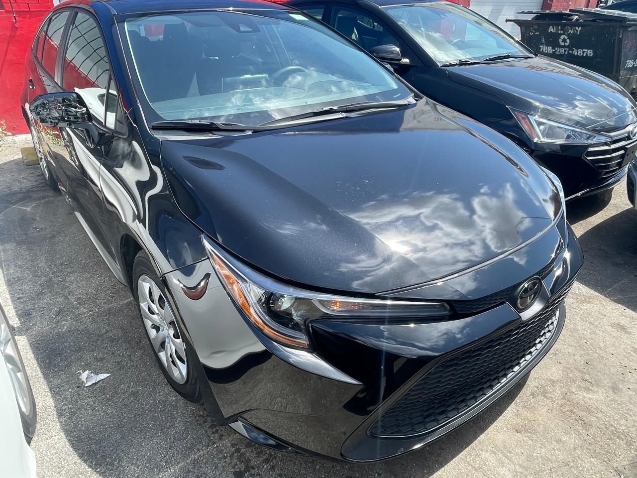TOYOTA COROLLA LE 2020 with VIN 5YFEPRAE5LP086545 - Photo from auction
