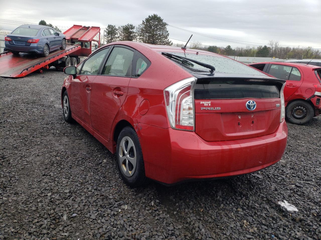 Photo 3 from auction – 2013 TOYOTA PRIUS with VIN JTDKN3DU7D0346271