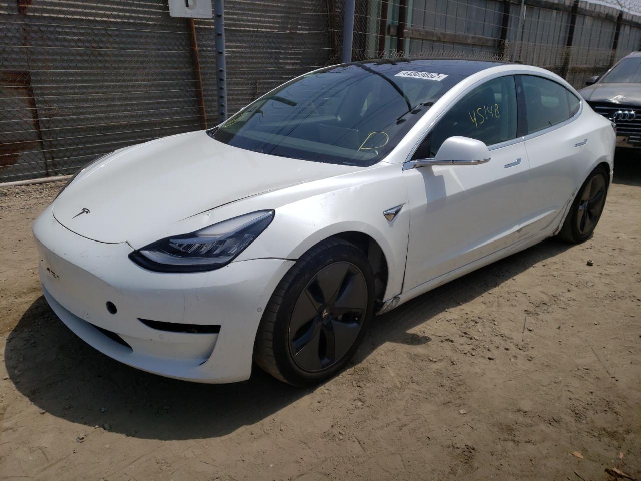 Photo 2 from auction – 2019 TESLA MODEL 3 with VIN 5YJ3E1EB5KF387924