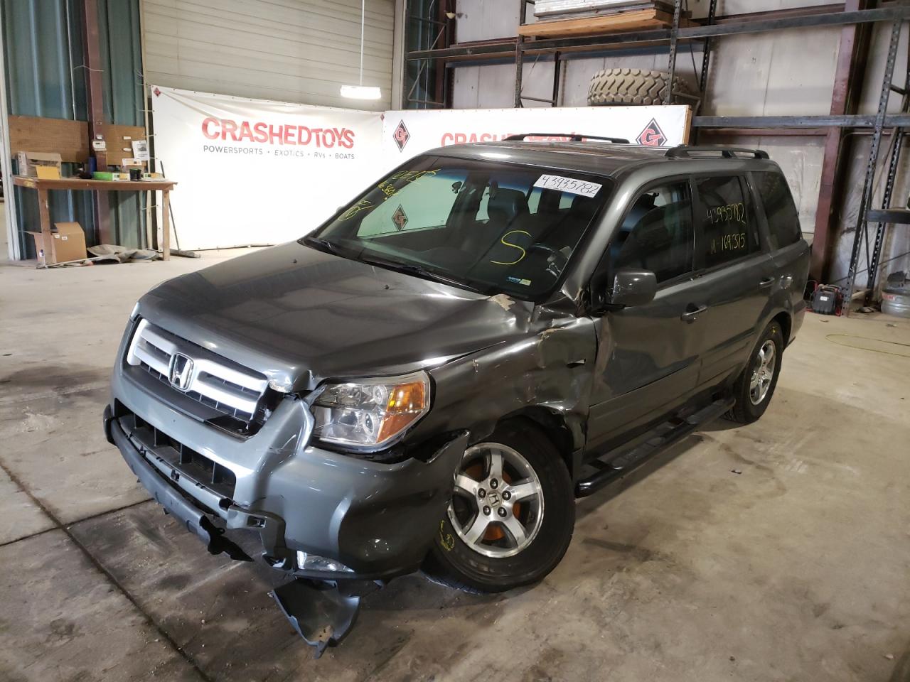 Photo 2 from auction – 2007 HONDA PILOT EXL with VIN 5FNYF18717B026904