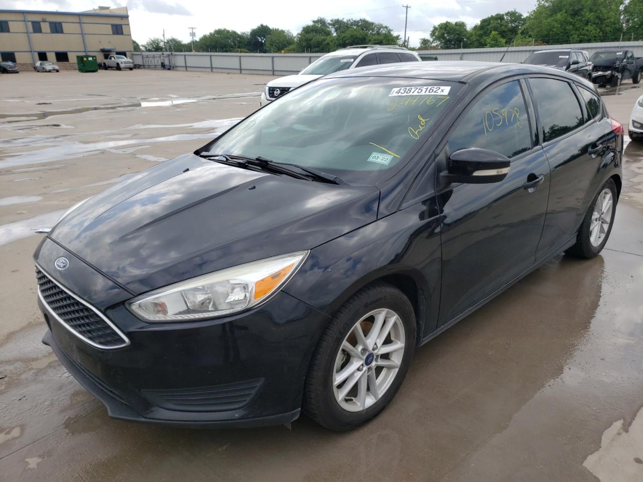 Photo 2 from auction – 2016 FORD FOCUS SE with VIN 1FADP3K21GL244767