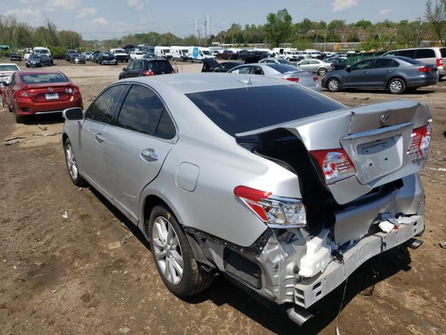Photo 3 from auction – 2012 LEXUS ES 350 with VIN JTHBK1EG1C2477297