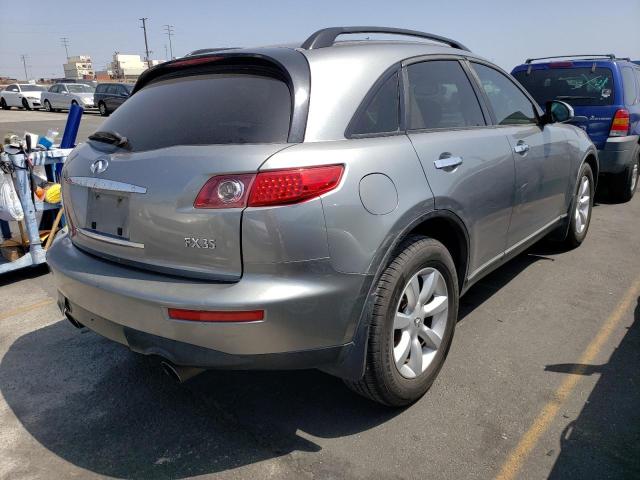 Photo 4 from auction – 2005 INFINITI FX35 with VIN JNRAS08W95X219562