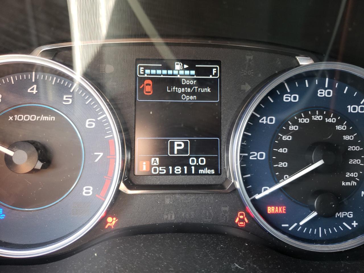 Photo 8 from auction – 2015 SUBARU XV CROSSTR with VIN JF2GPAMCXFH251513