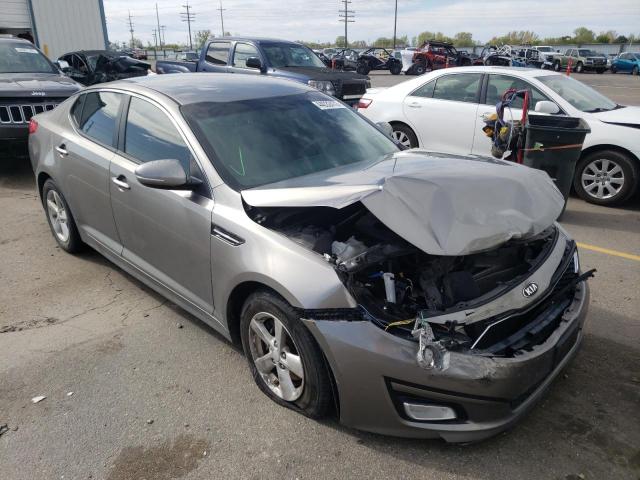 KIA OPTIMA LX 2015 with VIN 5XXGM4A73FG489216 - Photo from auction