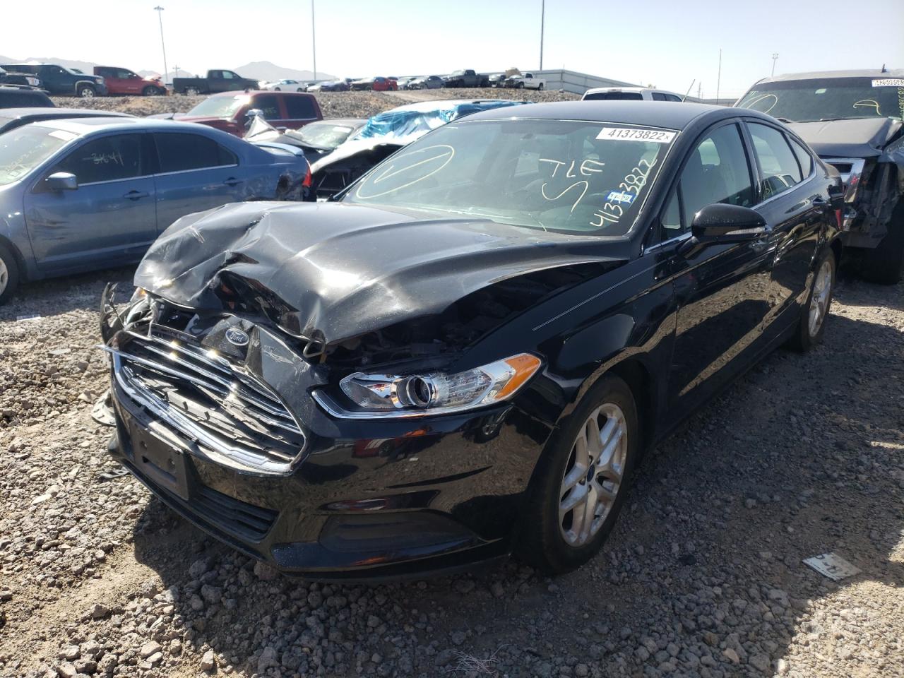 Photo 2 from auction – 2016 FORD FUSION SE with VIN 3FA6P0H72GR158413