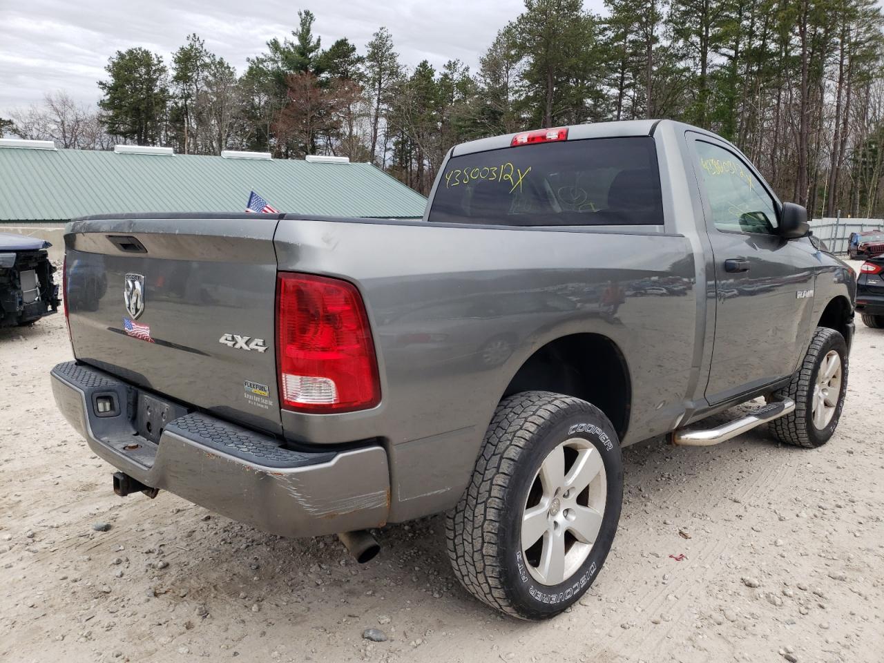 Photo 4 from auction – 2010 DODGE RAM 1500 with VIN 3D7JV1EP1AG167438