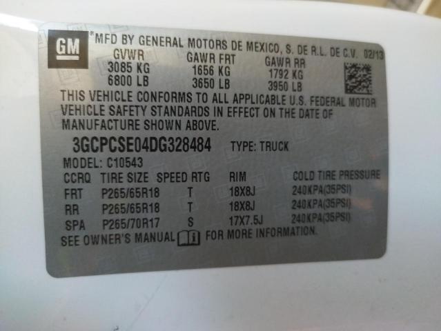 Photo 10 from auction – 2013 CHEVROLET SILVERADO with VIN 3GCPCSE04DG328484