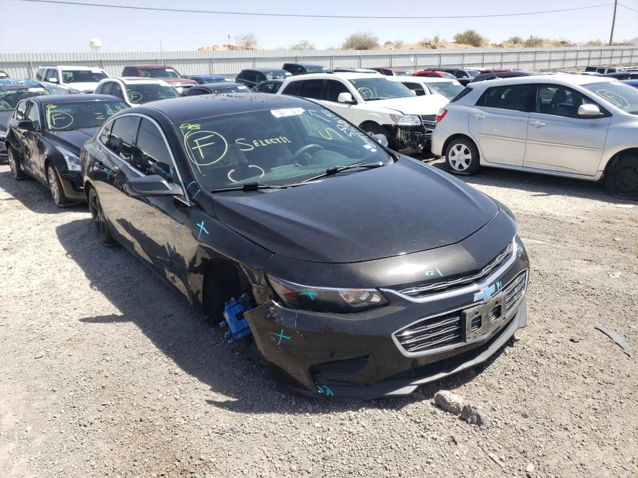 Photo 1 from auction – 2016 CHEVROLET MALIBU LS with VIN 1G1ZB5ST9GF213843