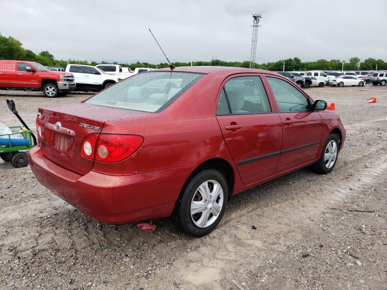 Photo 4 from auction – 2007 TOYOTA COROLLA CE with VIN JTDBR32E170110588