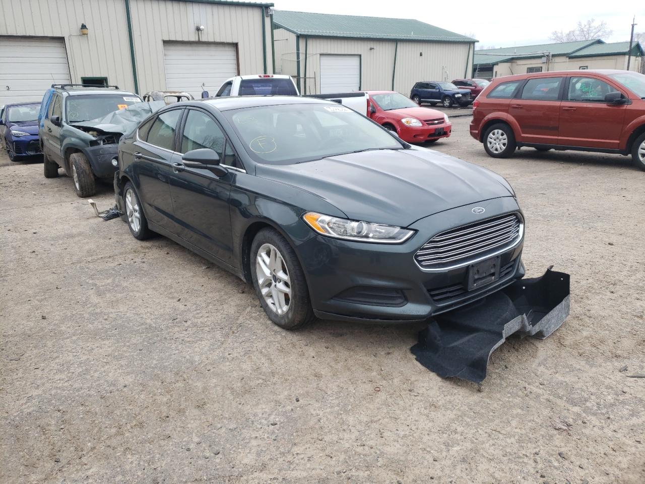 FORD FUSION SE 2016 with VIN 1FA6P0HD0G5109817 - Photo from auction