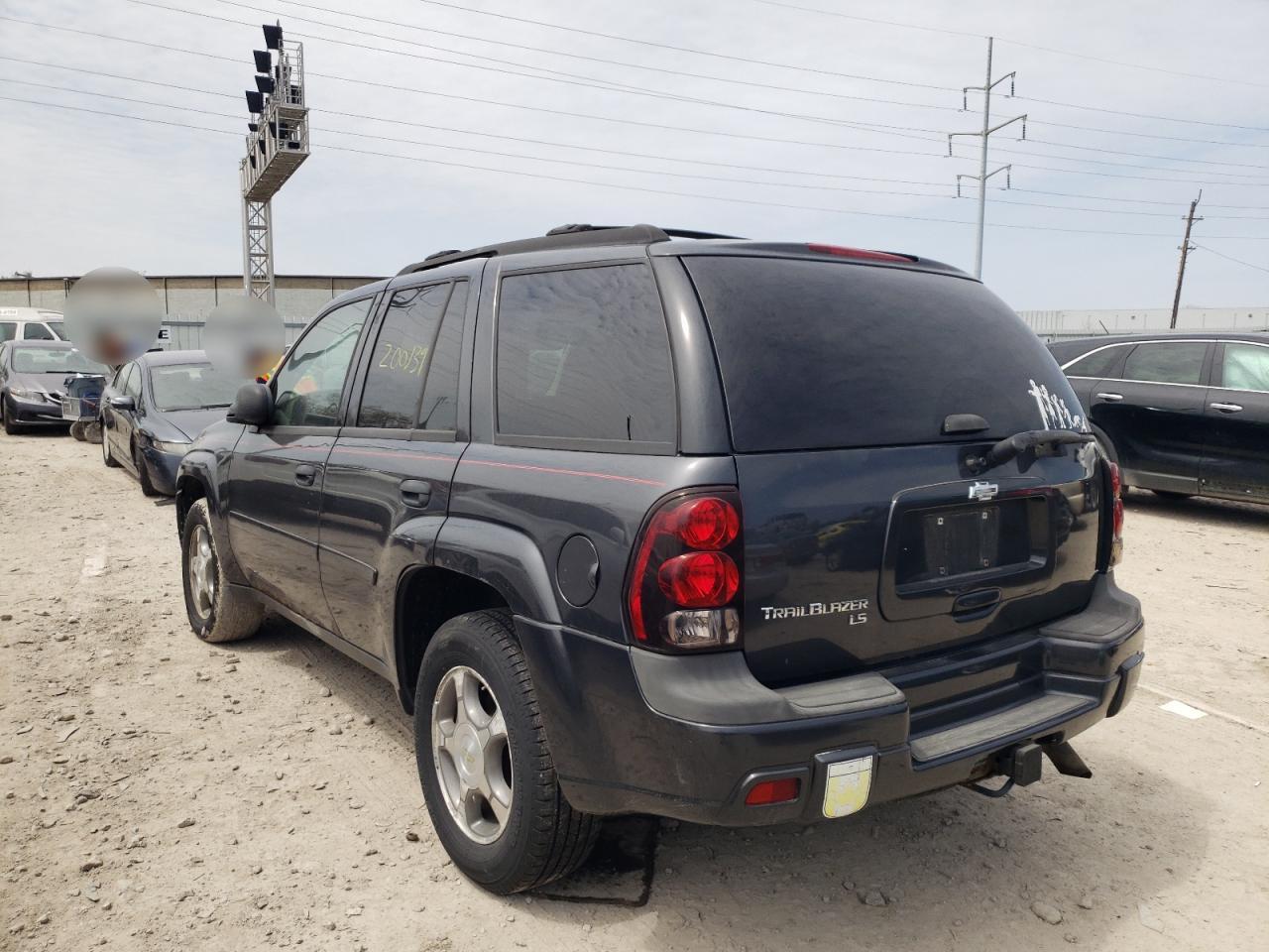 Photo 3 from auction – 2007 CHEVROLET TRAILBLAZE with VIN 1GNDT13S672198150