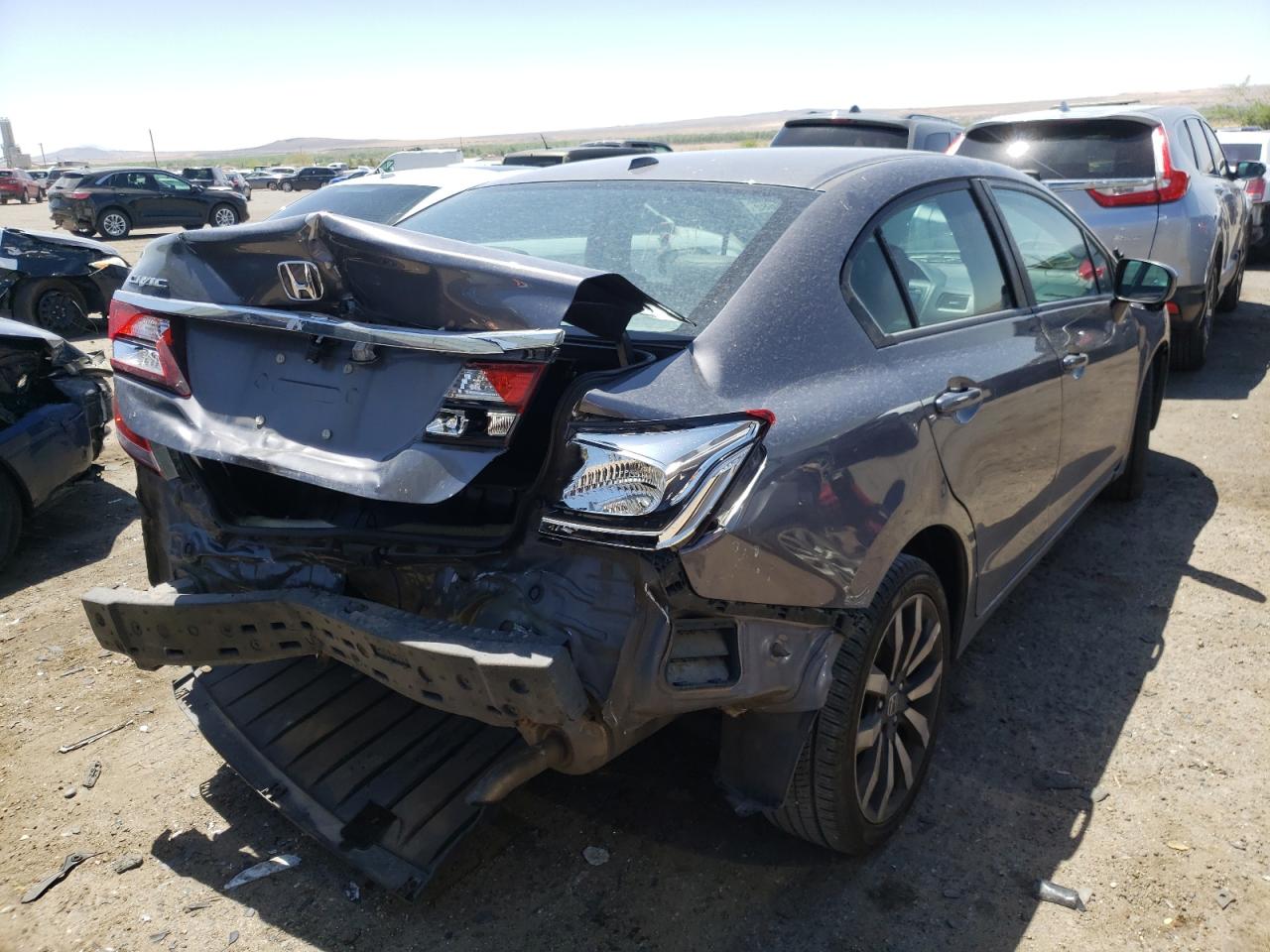 Photo 4 from auction – 2014 HONDA CIVIC EXL with VIN 2HGFB2F99EH530932