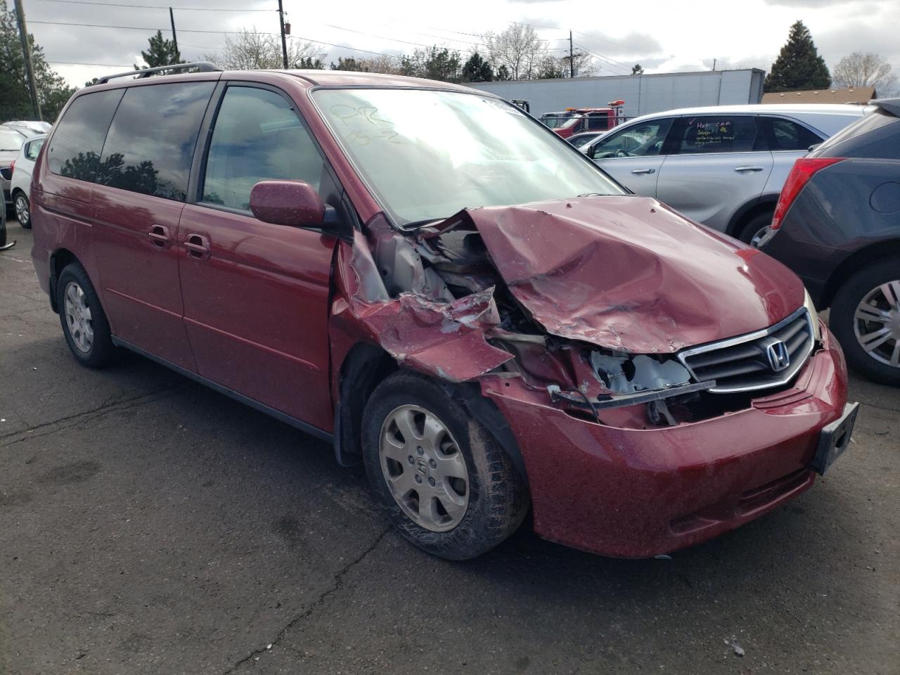 Photo 9 from auction – 2004 HONDA ODYSSEY EX with VIN 5FNRL18804B103036