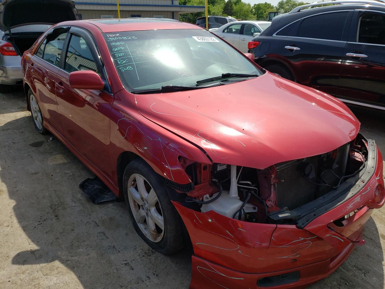 TOYOTA CAMRY CE 2008 with VIN 4T1BE46K88U200599 - Photo from auction
