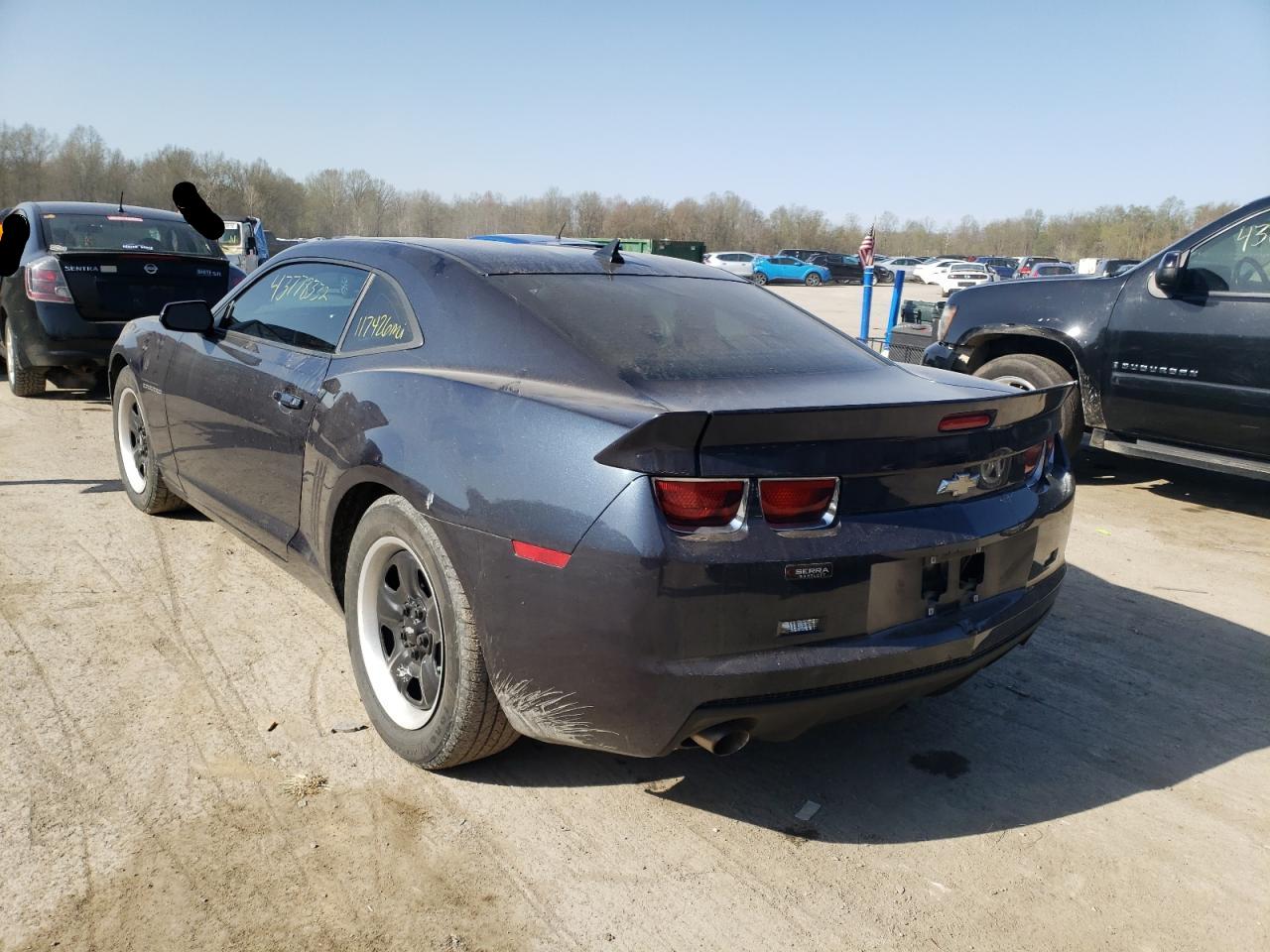 Photo 3 from auction – 2013 CHEVROLET CAMARO LS with VIN 2G1FA1E39D9141038