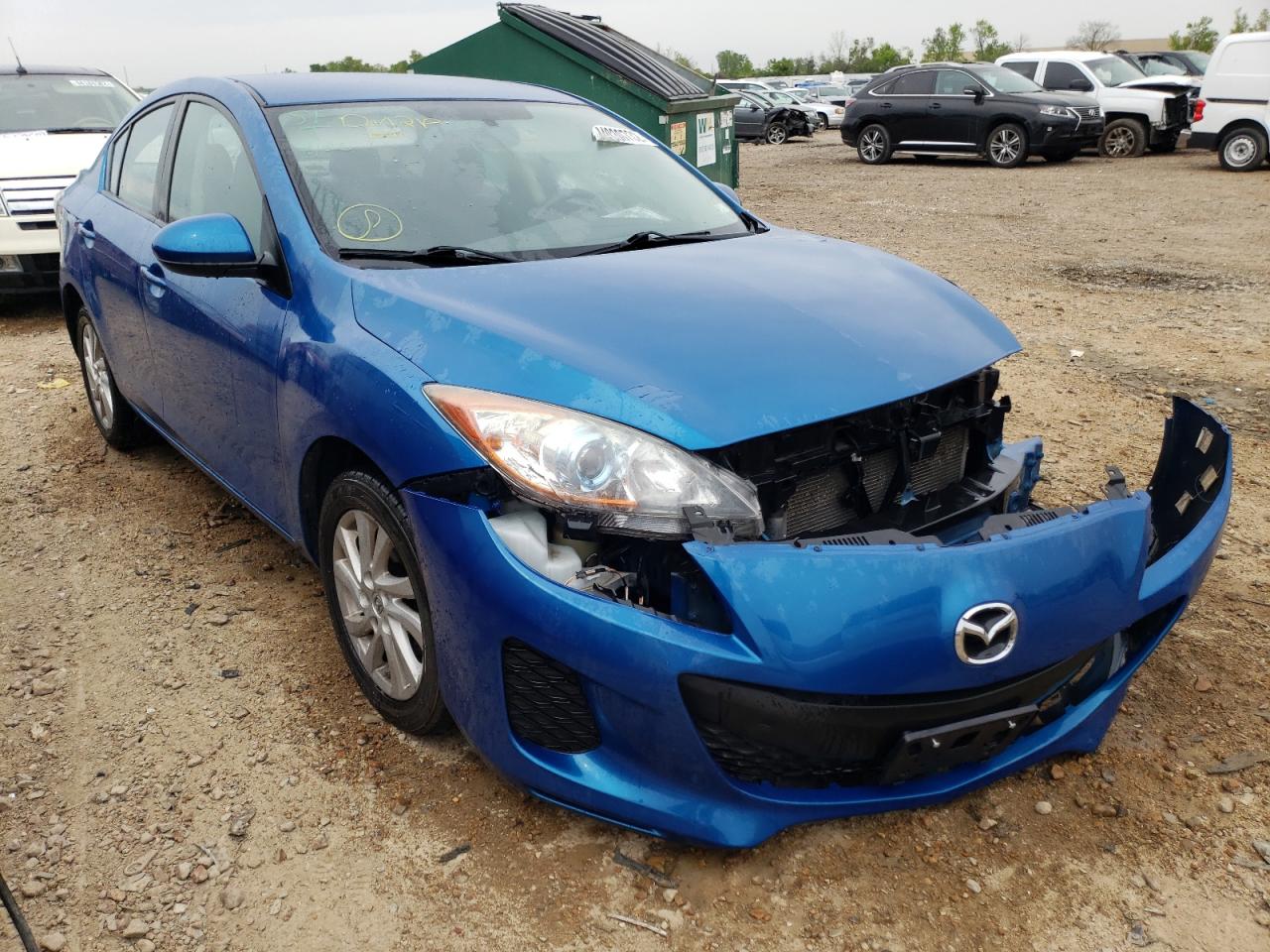 صورة رقم 1 من المزاد - 2012 MAZDA 3 I مع VIN JM1BL1V76C1642460