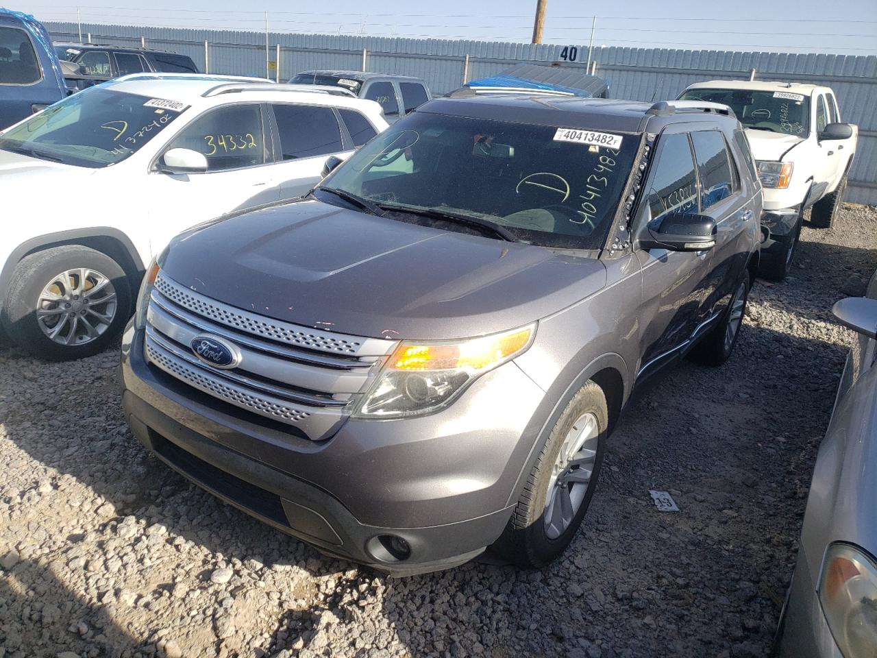 Photo 2 from auction – 2013 FORD EXPLORER X with VIN 1FM5K7D81DGC72350
