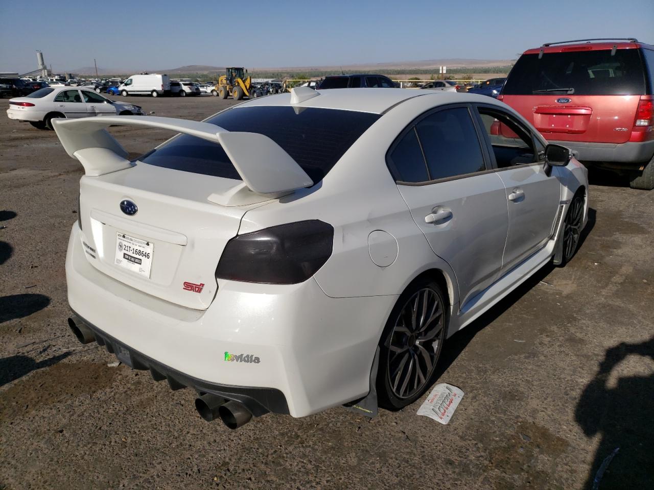 Photo 4 from auction – 2020 SUBARU WRX STI with VIN JF1VA2E67L9815345