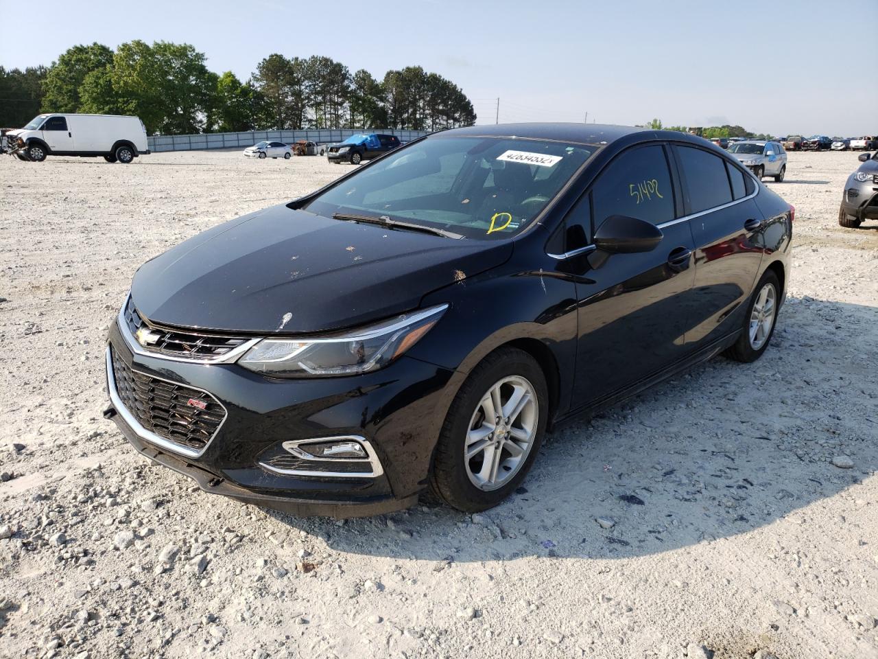 Photo 2 from auction – 2016 CHEVROLET CRUZE LT with VIN 1G1BE5SM2G7284166