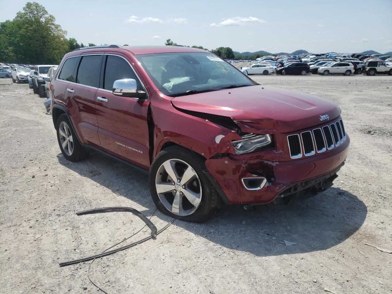 JEEP GRAND CHER 2015 with VIN 1C4RJEBG0FC118990 - Photo from auction
