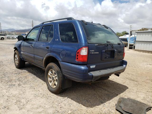 Photo 3 from auction – 2002 ISUZU RODEO S with VIN 4S2DM58WX24311284