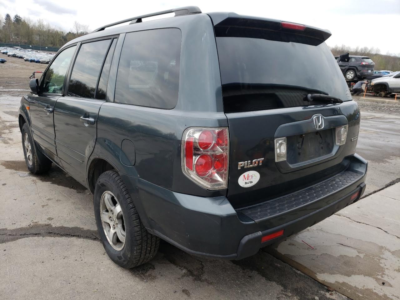 Photo 3 from auction – 2006 HONDA PILOT EX with VIN 2HKYF184X6H529272