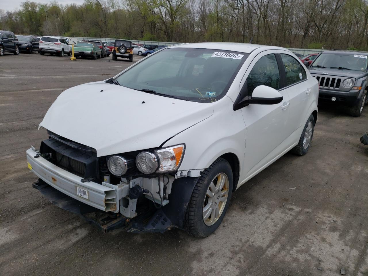 Photo 2 from auction – 2013 CHEVROLET SONIC LT with VIN 1G1JC5SH1D4126998