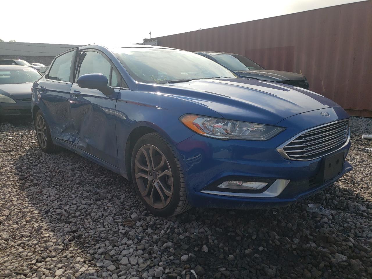 FORD FUSION SE 2017 with VIN 3FA6P0H75HR265876 - Photo from auction
